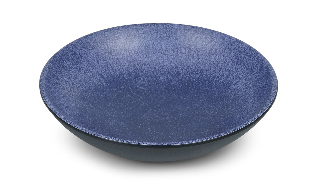 Plato hondo Azul Volcano 25 cm