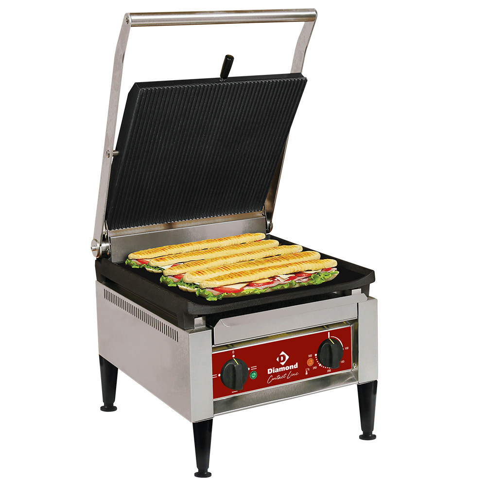 Contacto-grill " ALTO RENDIMIENTO ", placas esmaltadas