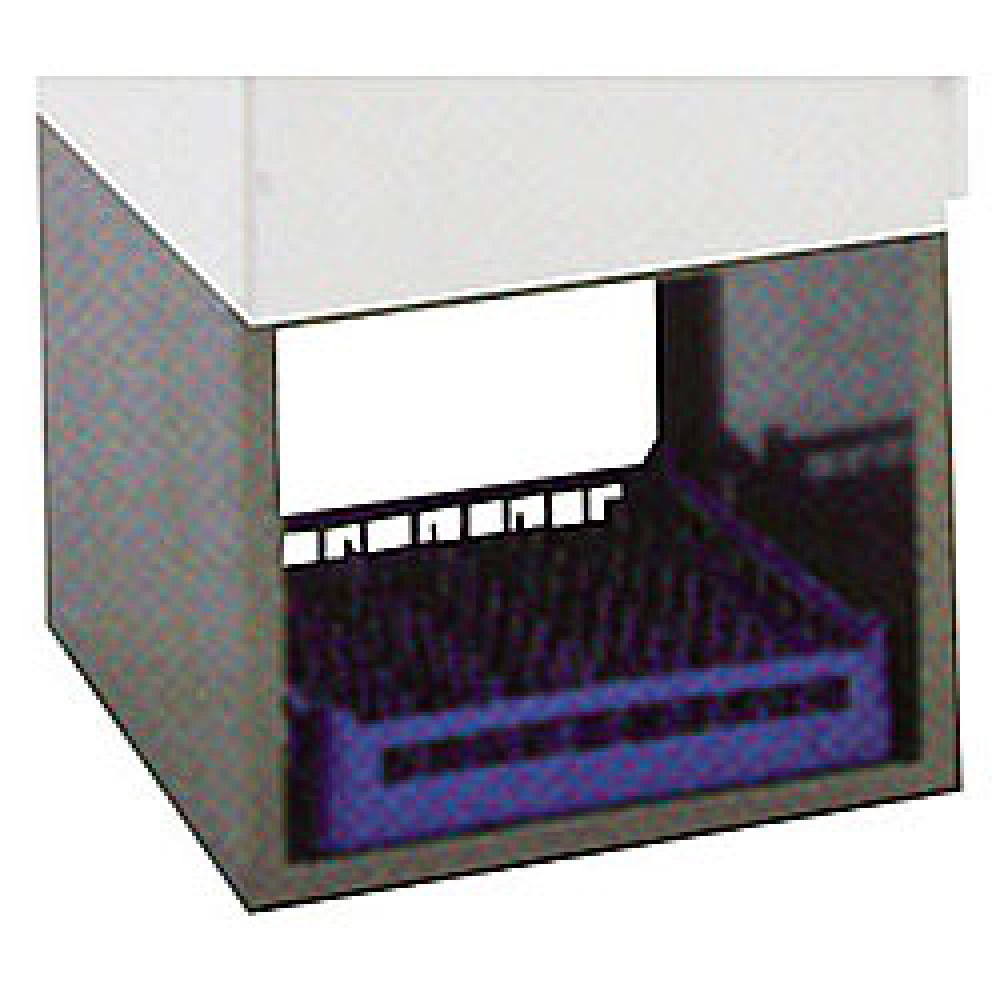 Base in stainless steel AISI 304