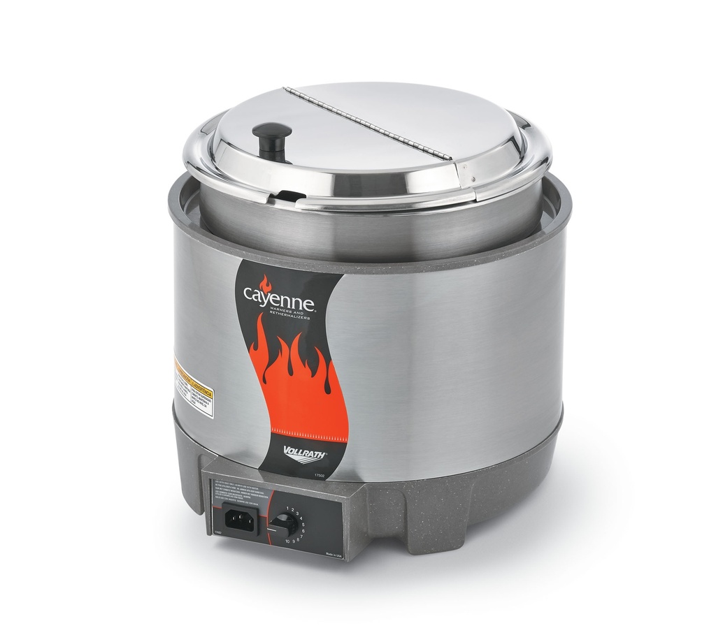 Olla Retermalizadora Cayenne® Heat’N’Serve con enchufe Schuko
