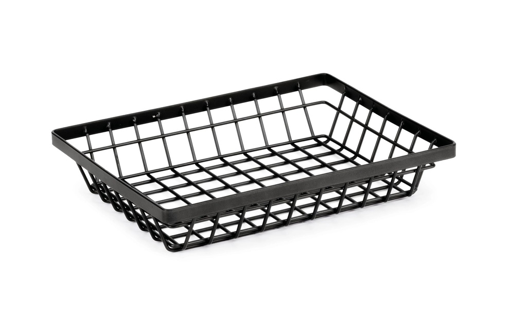 [P591007] Cesta de alambre de metal rectangular