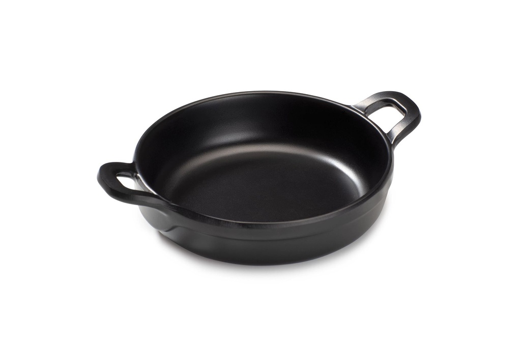 [P23836] Mini cazuela 14,5 x 19 x 3.5 cm melamina en negro