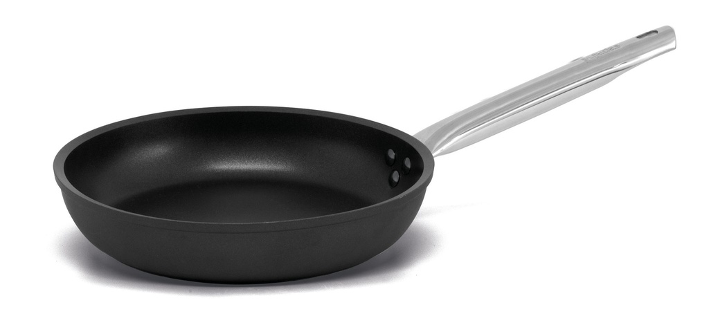 Sartén Black Pro con mango Ergos de Aluminio forjado de 26 centímetros lista para la inducción con antiadherente desarrollado para uso profesional