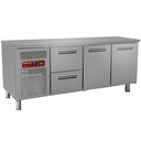 Mesa de refrigeración compuesta por :