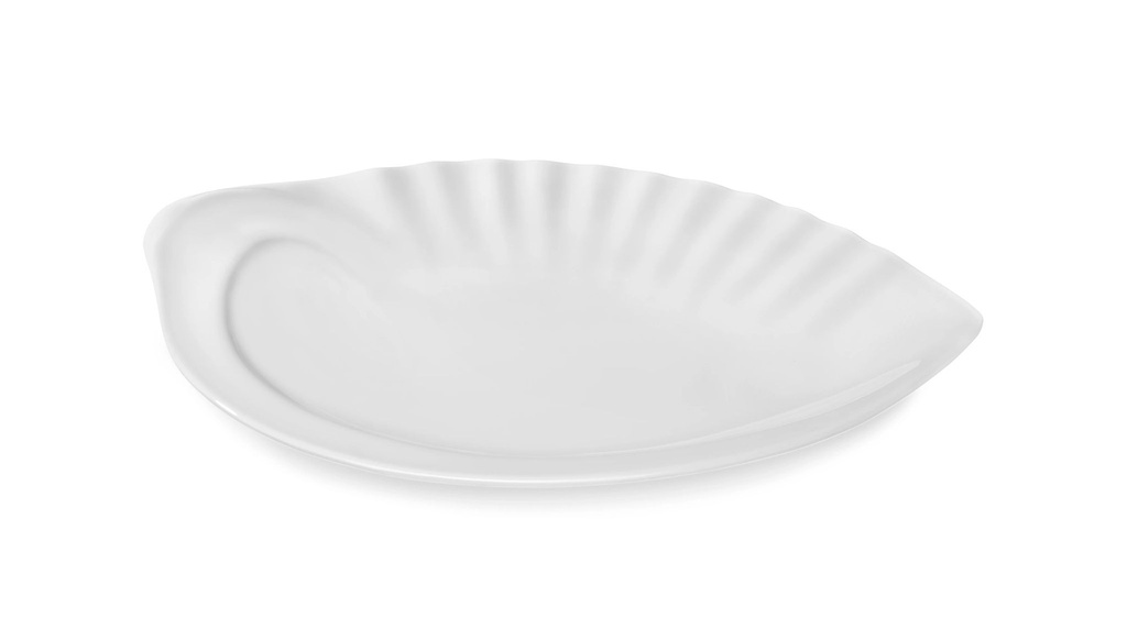 Bandeja de presentación 35 x 26,5 cm de melamina blanco