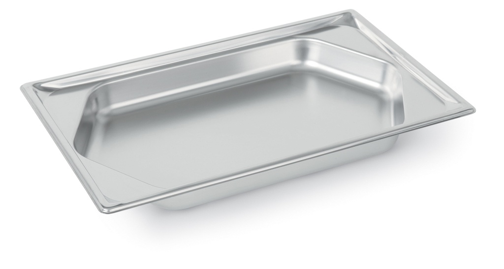 [3101220] Cacerola salvaje hexagonal de acero inoxidable Super Pan® de tamaño completo de 2 ½ pulgada de profundidad