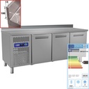 Mesa frigorífica y ventilada, 3 puertas (395 Lit.)