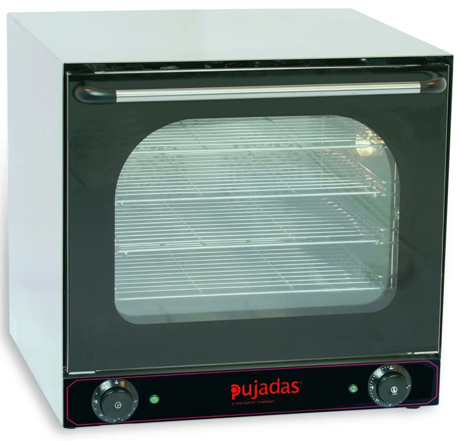 Horno de convección 60 centímetros 230 voltios acero inoxidable en negro
