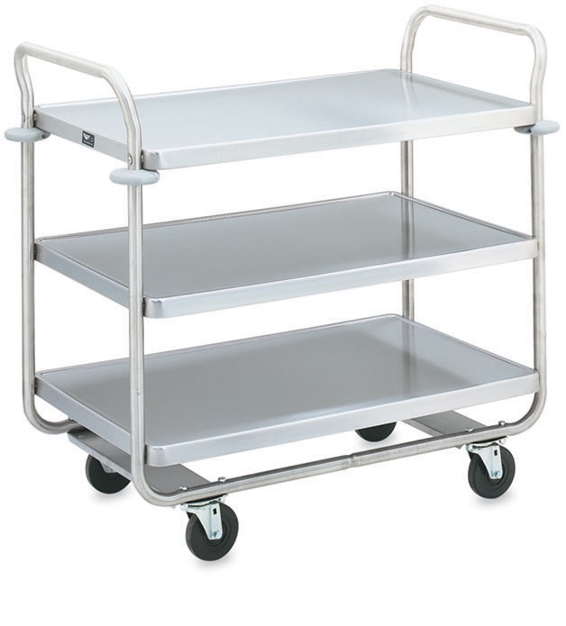 Carro tubular de 3 estantes