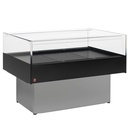Vitrina "panorámica" self-service refrigerada - GRIS/NEGRO