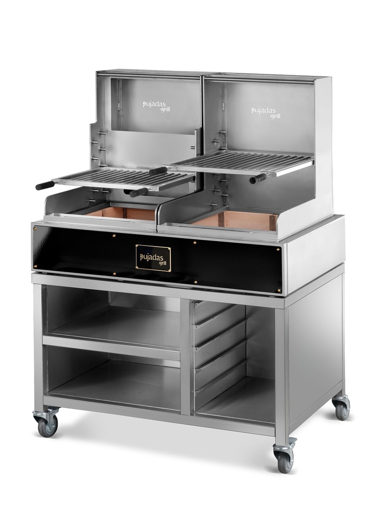Brasa abierta lite Negra