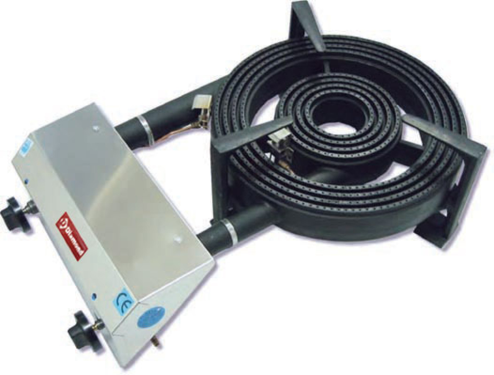 Estufa de mesa de gas para paella, ø 450, (27.2KW)