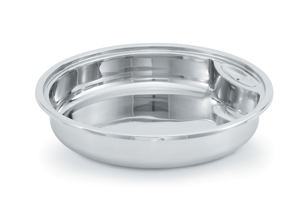 Cubeta redonda de acero inoxidable. Capacidad 5,6 L.