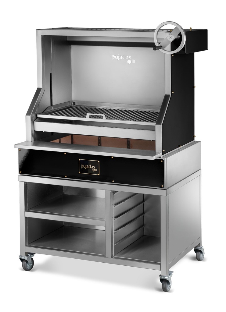 Brasa abierta Negra