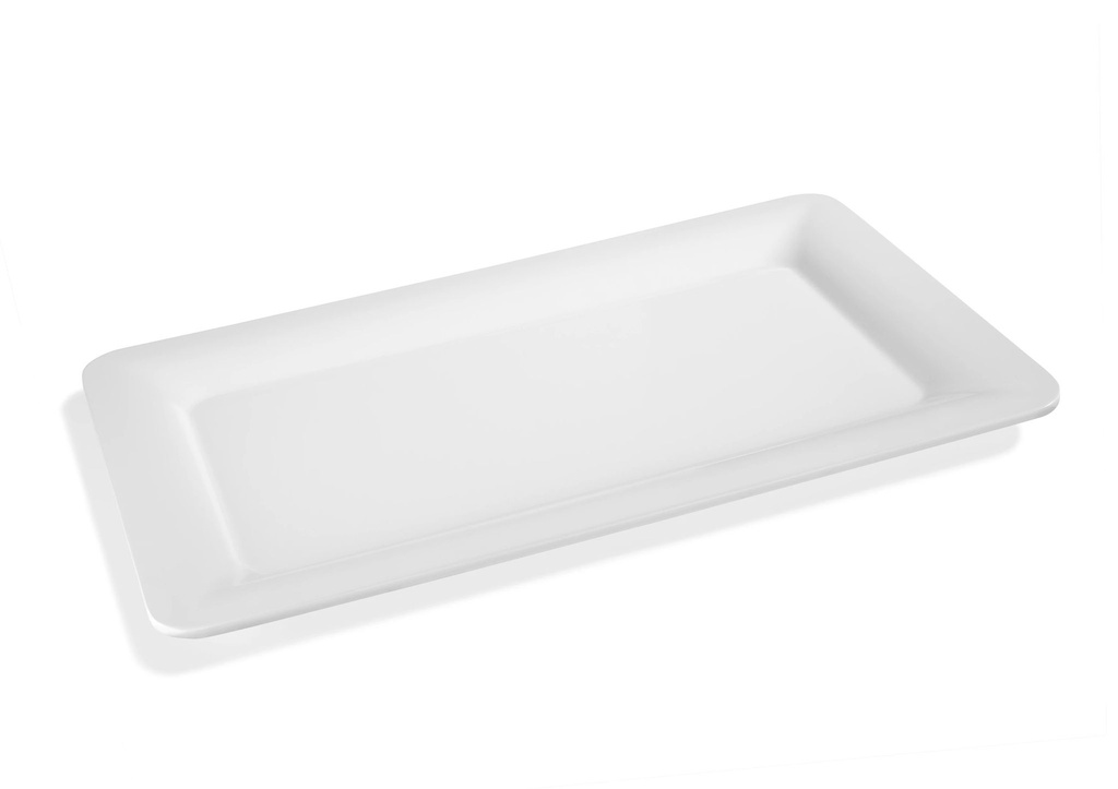 Bandeja de servir GN 1/2 melamina en blanco