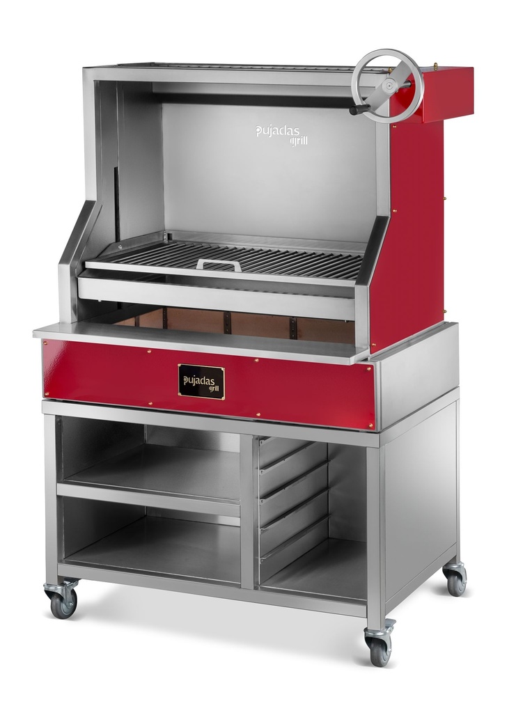 Brasa abierta Roja