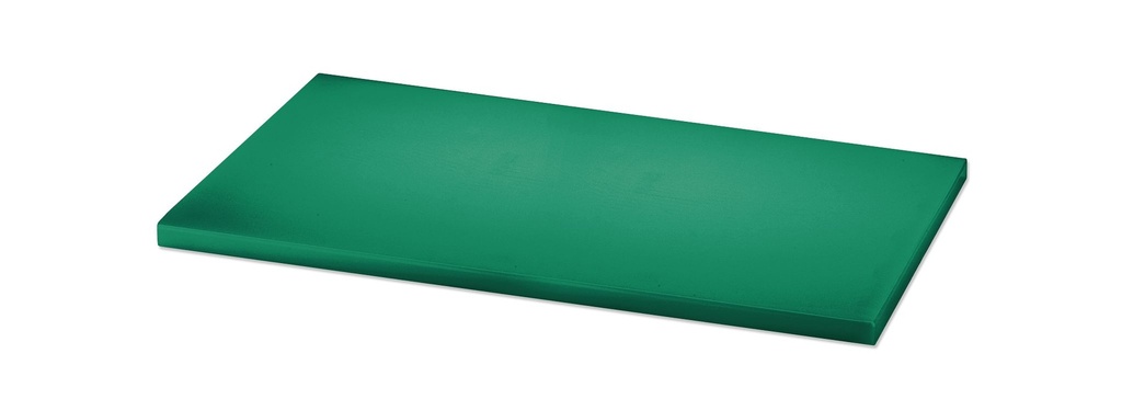Tabla de corte GN 1/1 polietileno de alta densidad en verde