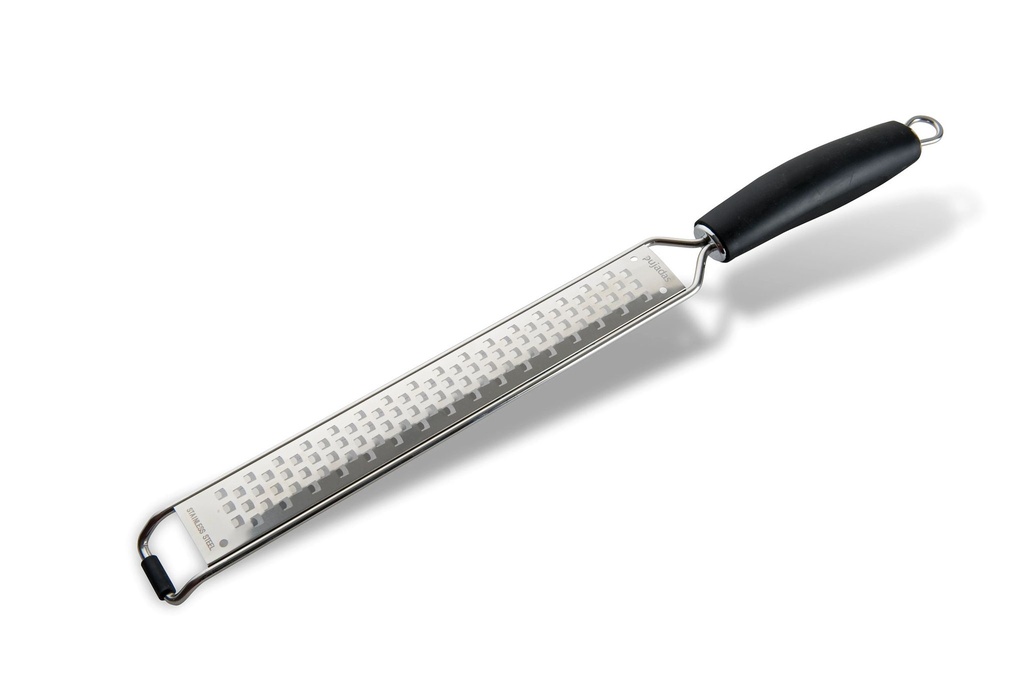 Rallador dual de acero inoxidable “slim” con mango