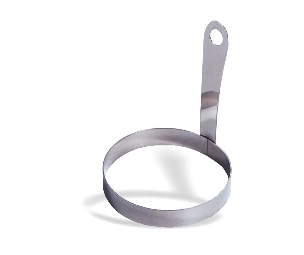 Molde huevo sandwich redondo de 8.5 cm de acero inoxidable