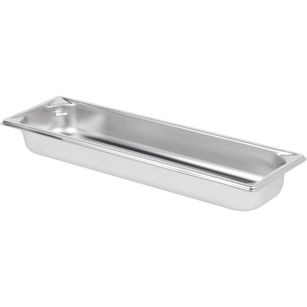 Cubeta Gastronorm Super Pan 3® de acero inoxidable de tamaño 2/4 y 65 mm de profundidad