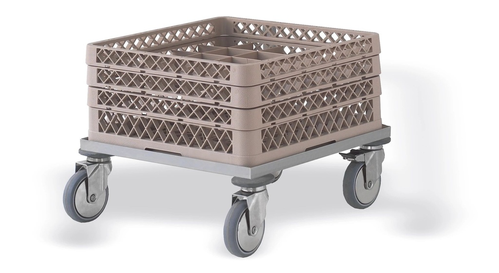 Carro inox para cestas