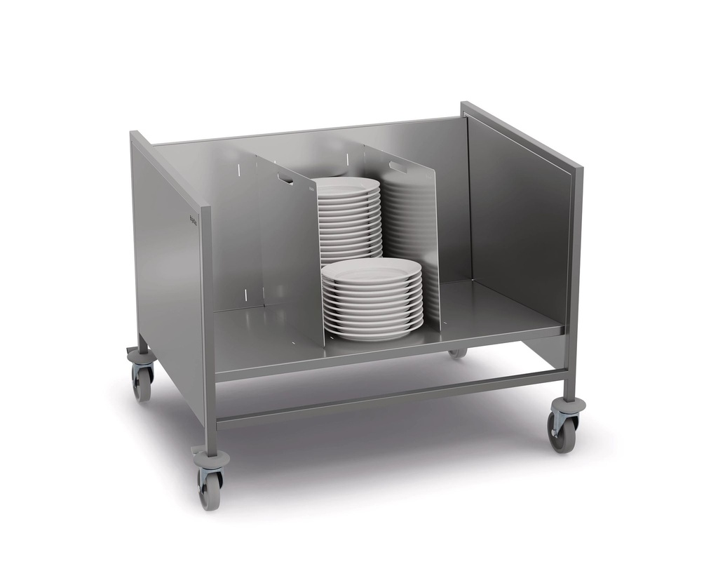 Carros de platos doble