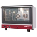 Horno de convexión eléctrico, 4x 600x400 mm + umidificador manual