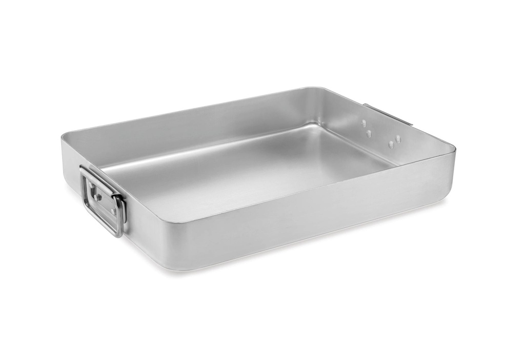 Rustidera de 40 x 30 cm de aluminio con asas móviles