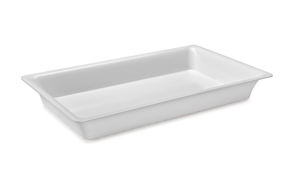 [P23031] Cubeta GN slim 1/1 de 65 milímetros de profundidad en color blanco