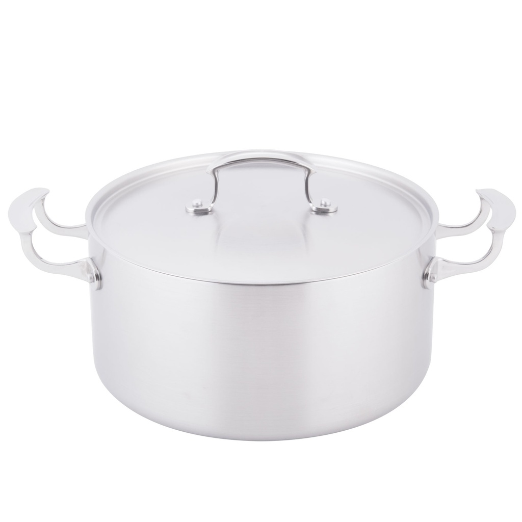 Cacerola de cocina Miramar® de 7 cuartos con cubierta de domo bajo