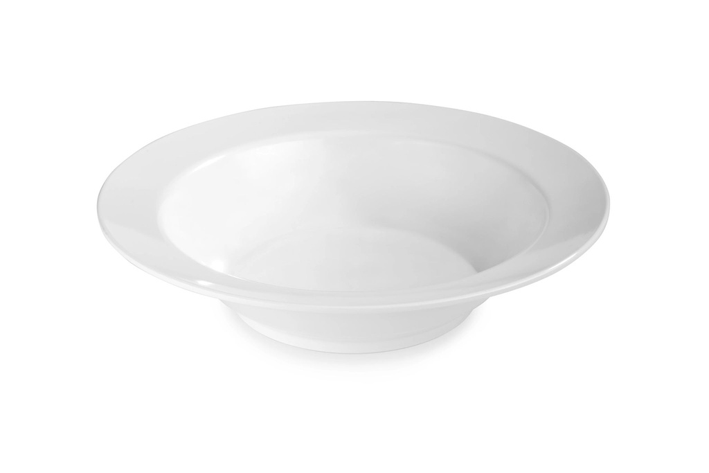 Bol - Plato 38 centímetros de melamina en blanco