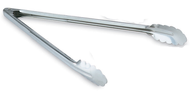 Pinzas festoneadas de acero inoxidable de 40 cm para servicio pesado