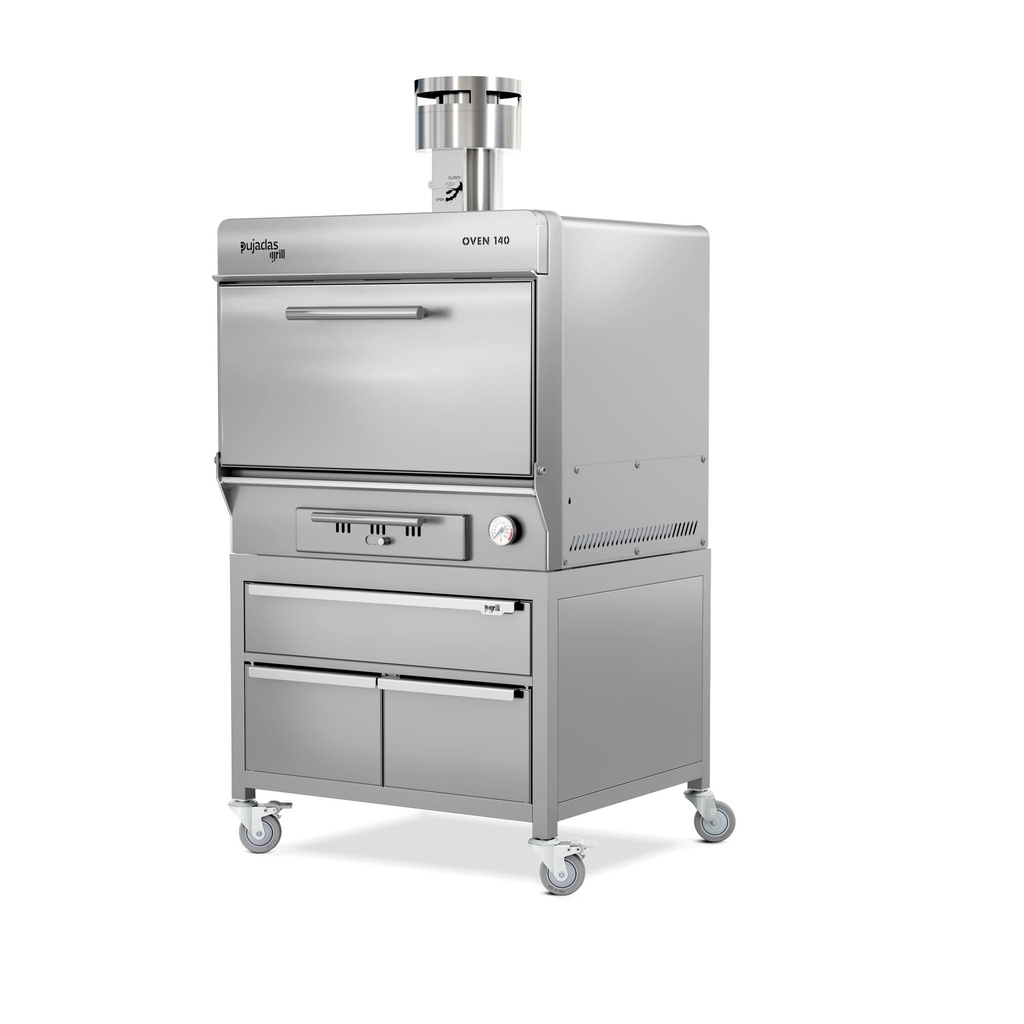 Horno de brasa Premium 140 Acero inoxidable