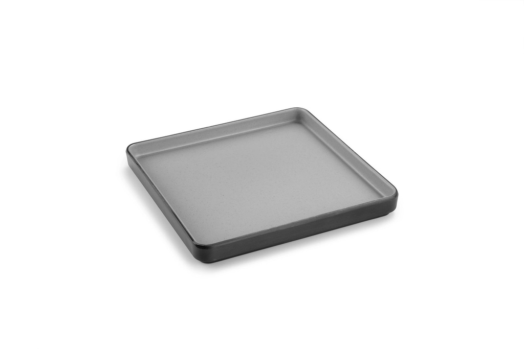Plato cuadrada de 15 x 15 cm