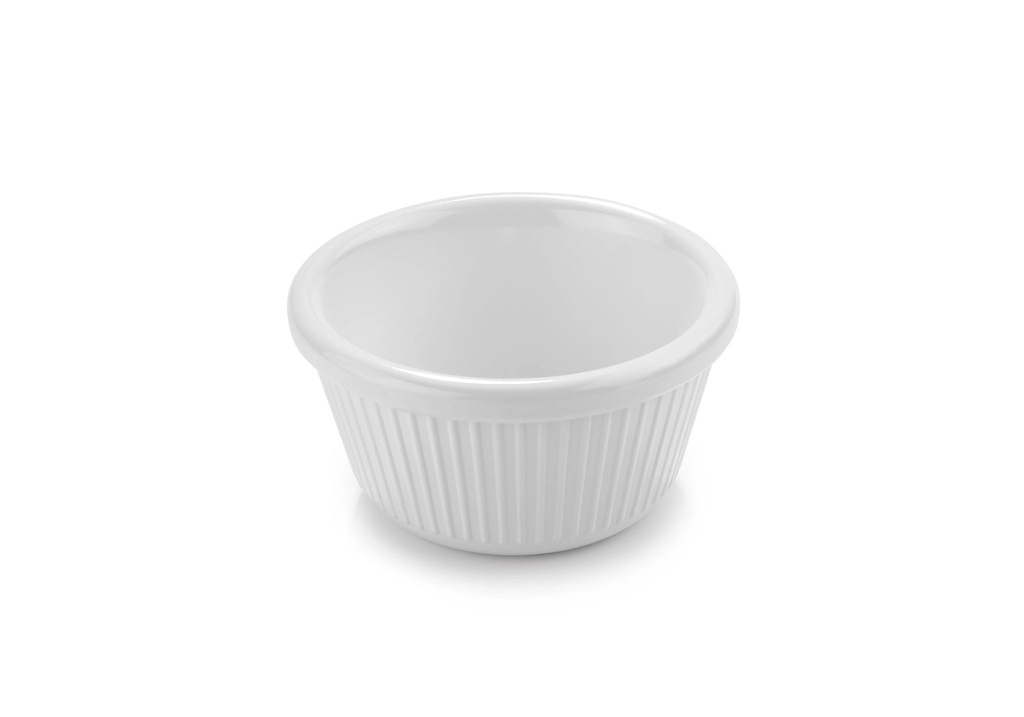 [P867060] Ramekin 70 milímetros melamina en blanco