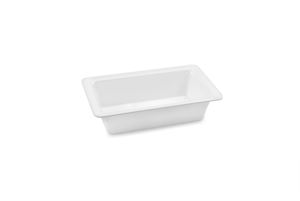[P23036] Cubeta GN slim 1/3 de 20 milímetros de profundidad en color blanco