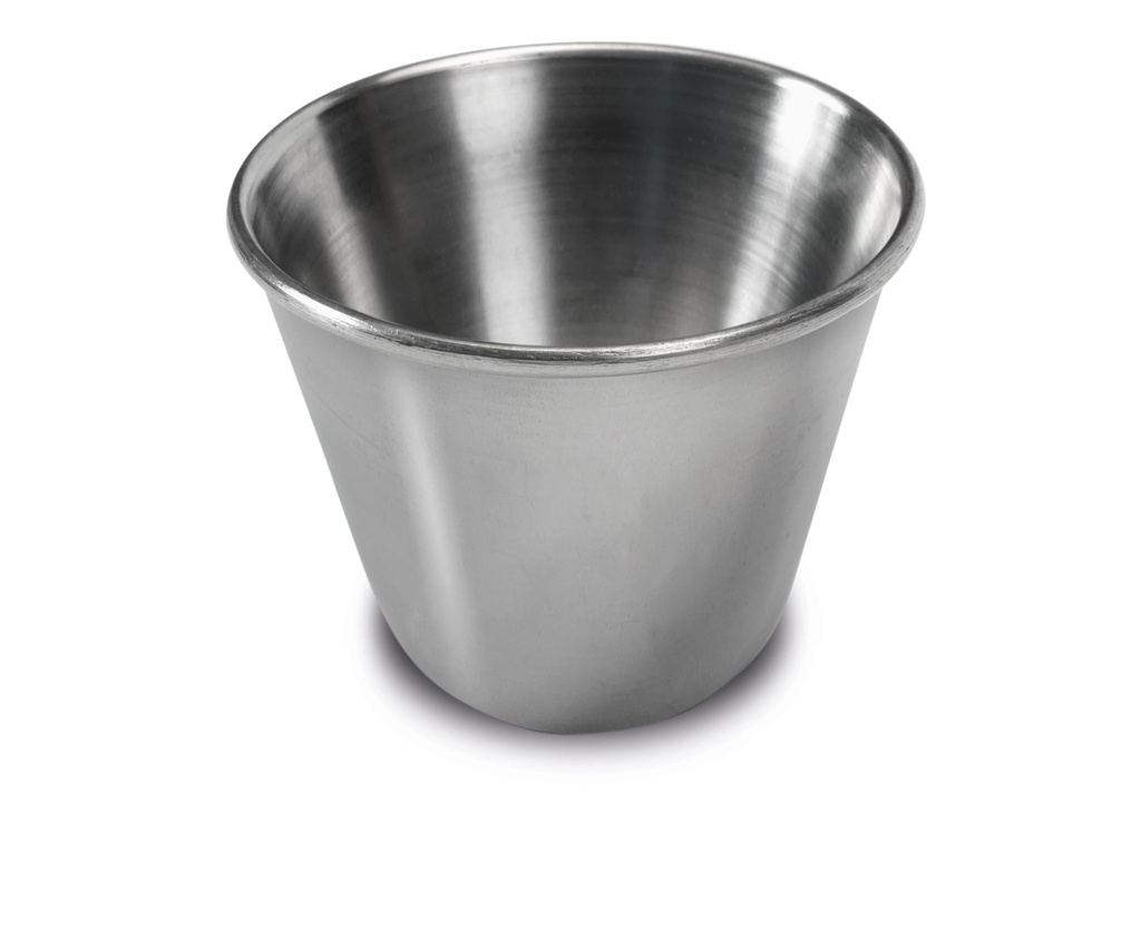 Recipiente para salsas de acero inoxidable de 7.4 cm