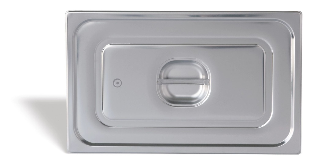 Tapa hermética GN PRO de acero inoxidable 18/10 de tamaño 1/4