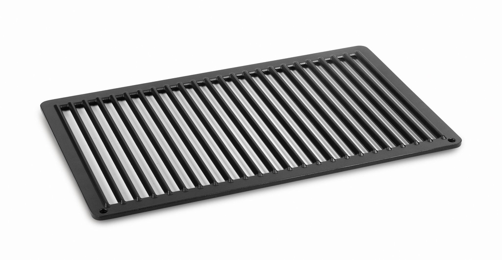 [P132501] Parrilla GN 1/1 antiadherente de aluminio fundido