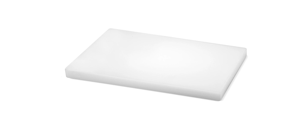Tabla de corte 60 x 40 cm polietileno en blanco