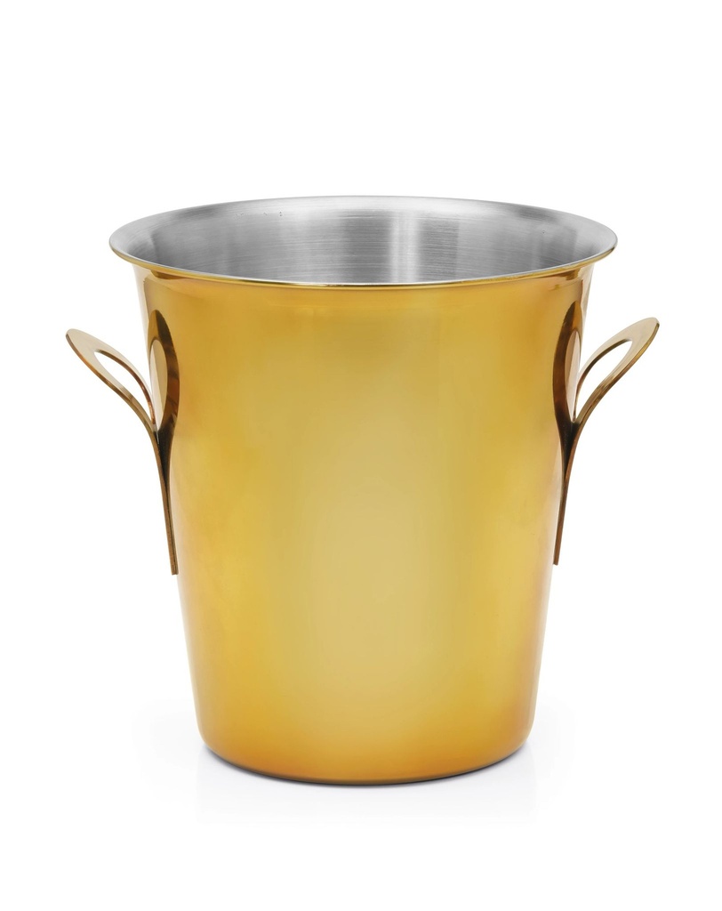 Cubo champán cónico de oro