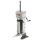 Embutidora de acero inox vertical manual, 12 litros