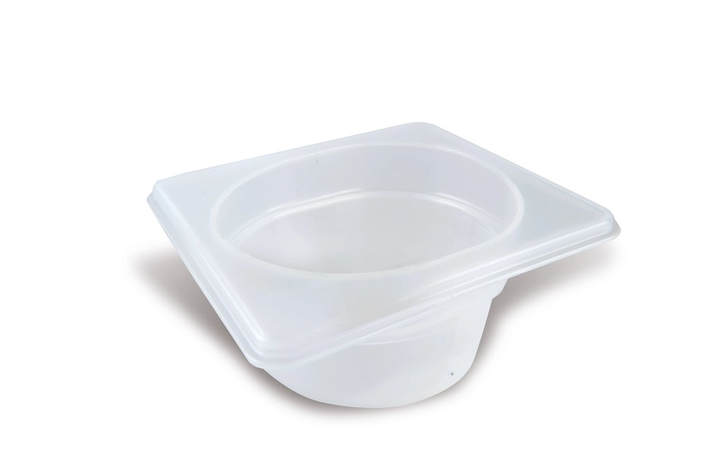 Cubeta Gastronorm GN de polipropileno de tamaño 1/9 y 65 mm de profundidad