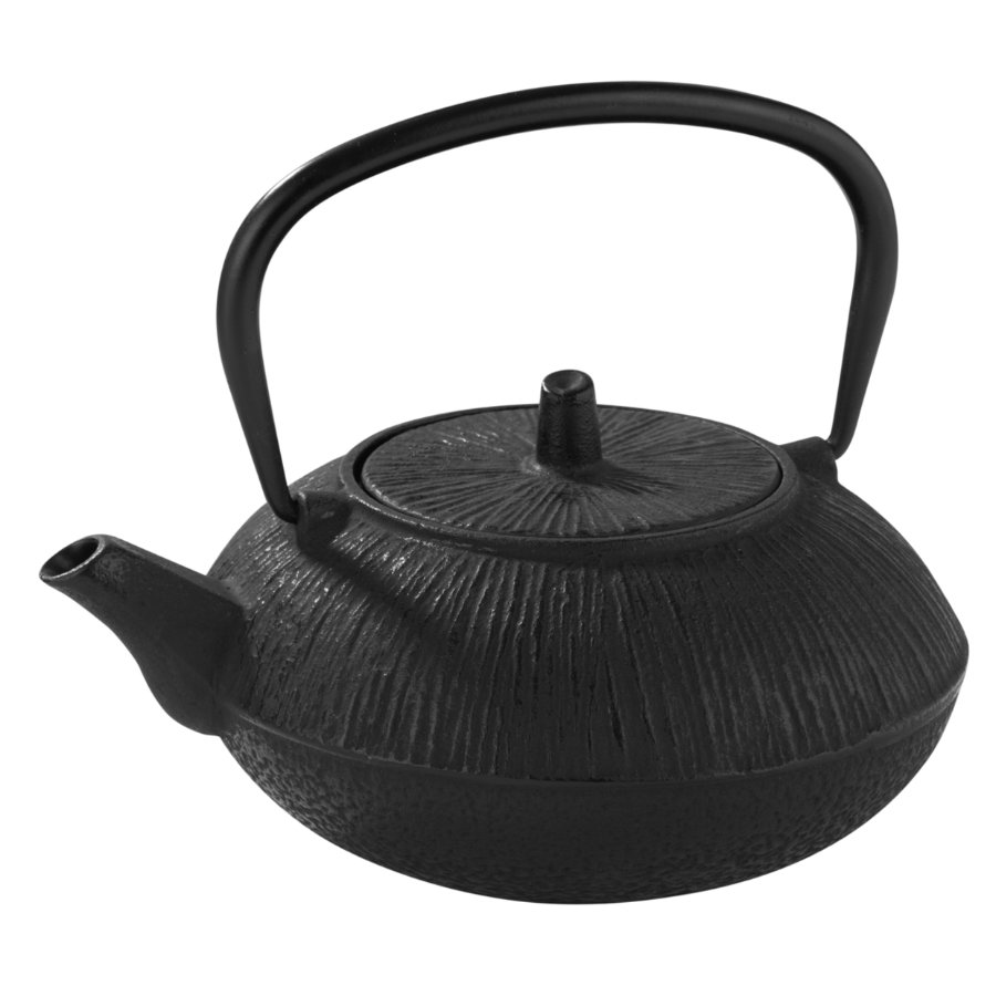 Tetera Japón de hierro fundido de 0,8 litros con filtro de acero inoxidable de 8 centímetros
