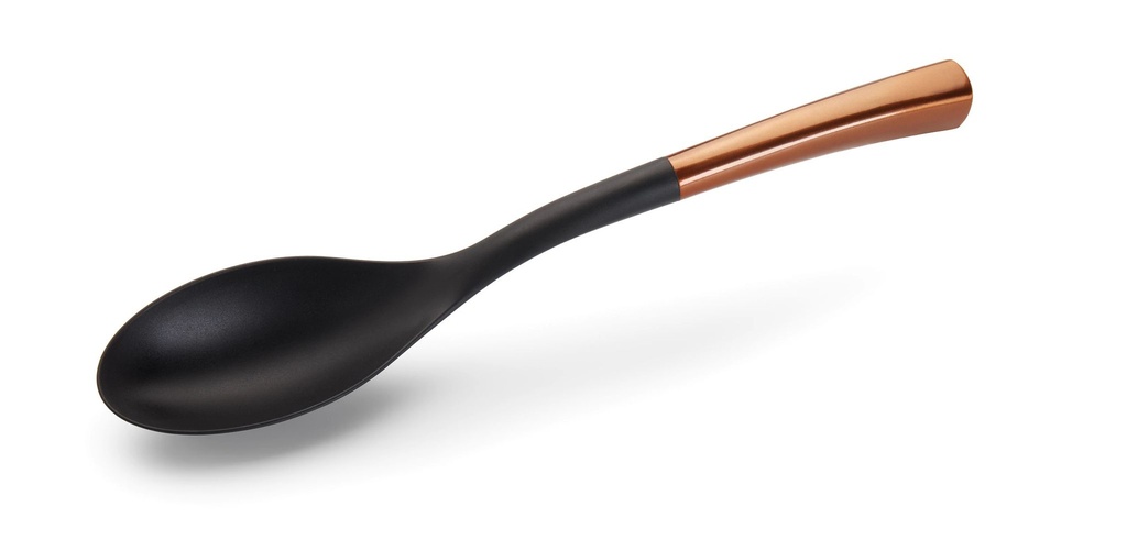 Cuchara de servir con mango de cobre