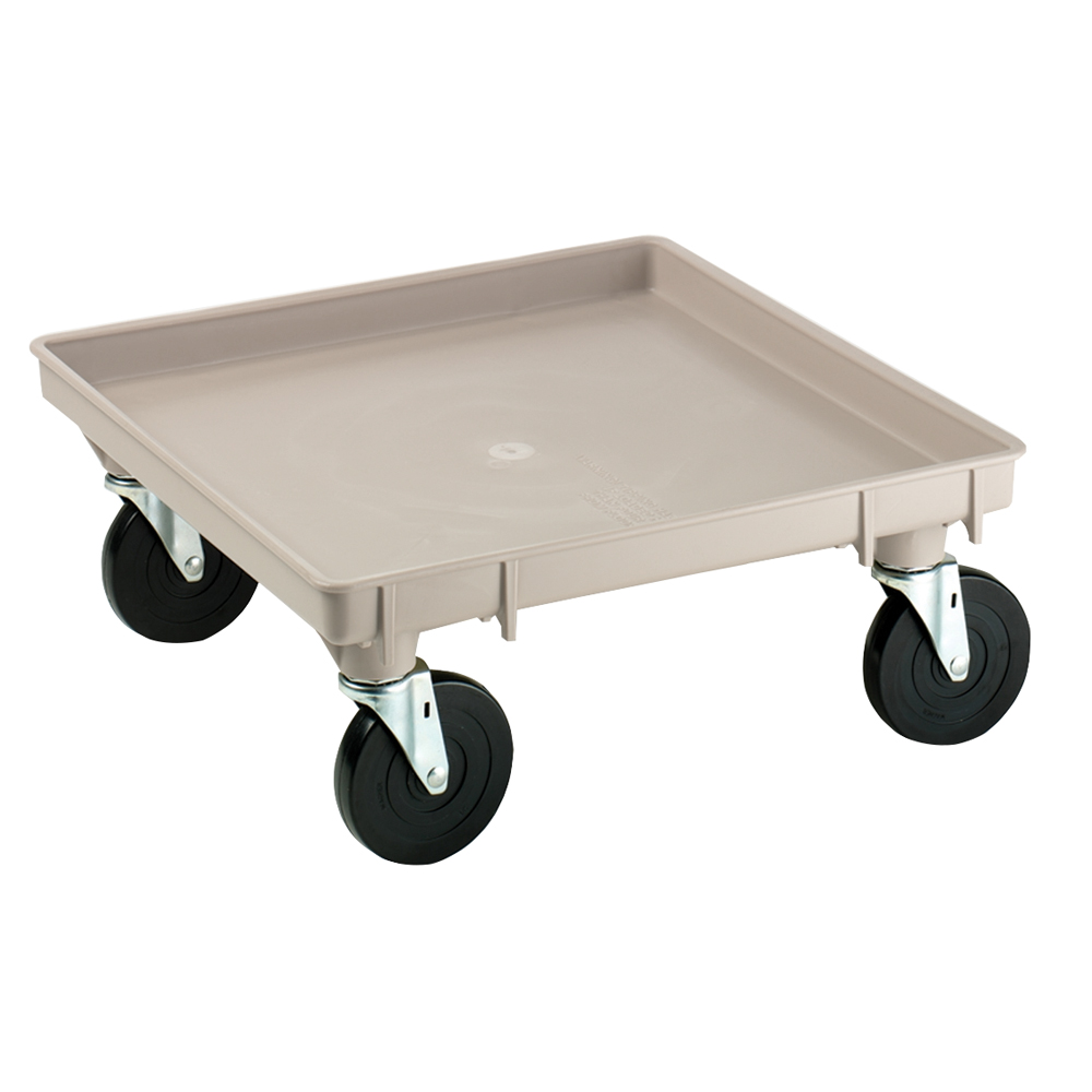 Carro de plástico para cestas