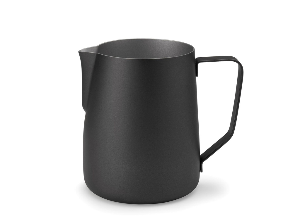 Lechera Planet Collection de 0.6 litros de acero inoxidable negra