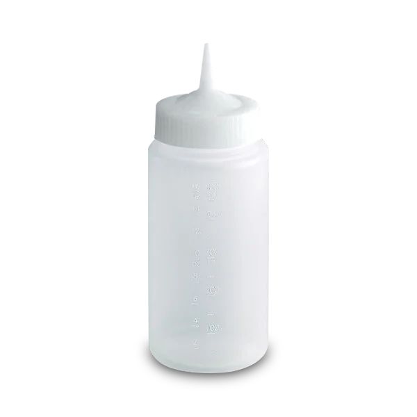 Dispensador a presión transparente de 470 ml