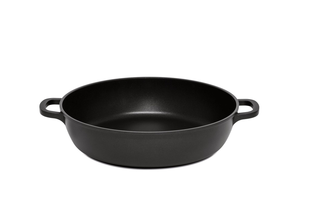 Cacerola baja Black Series antiadherente sin tapa de 20 cm