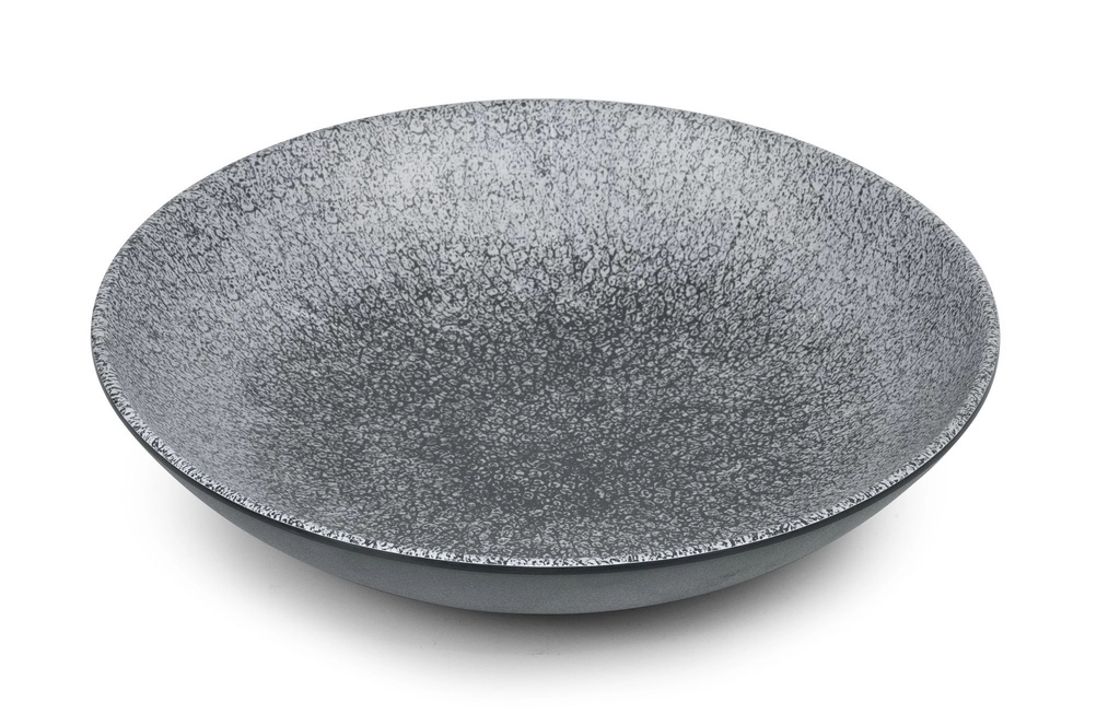 Plato hondo Gris Volcano 25 cm